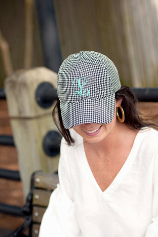 Houndstooth Cap