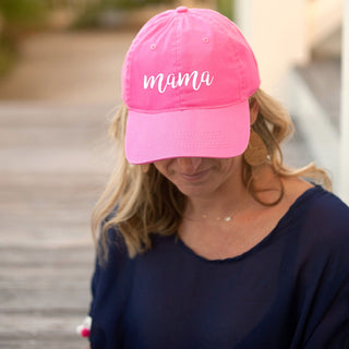 Mama Hot Pink Cap