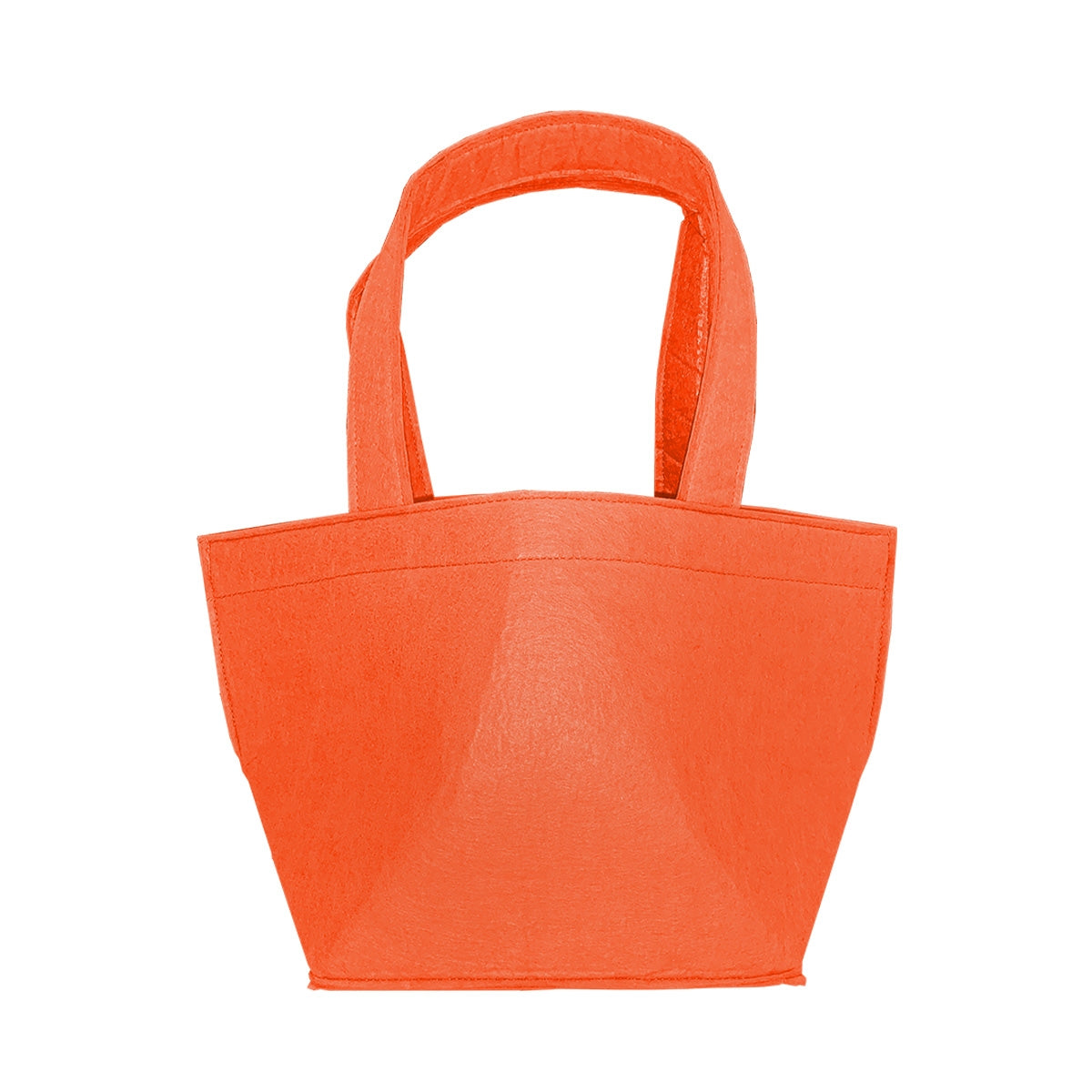 Orange Felt Bucket – A Blissfully Beautiful Boutique