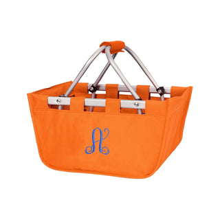 Mini Orange Market Tote