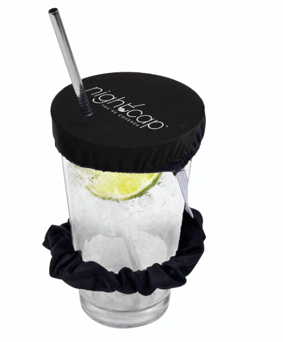 Tiger Bee Boutique - NightCap Scrunchie Drink Cover