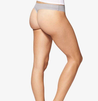 Tommy John - Women's Air Mesh Thong - Silver Sconce