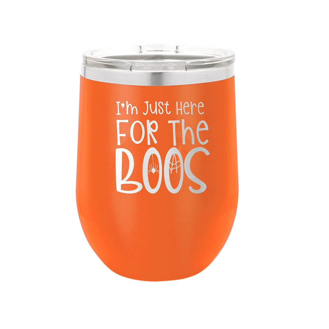 Here for the Boos Orange 12oz Insulated Tumbler