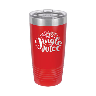 Jingle Juice Red 20oz Insulated Tumbler