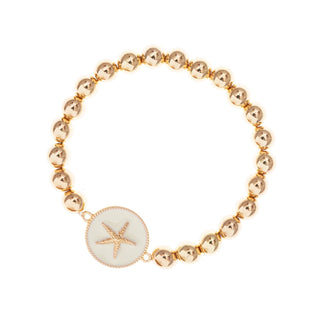 Feeling Nauti White Starfish Bracelet