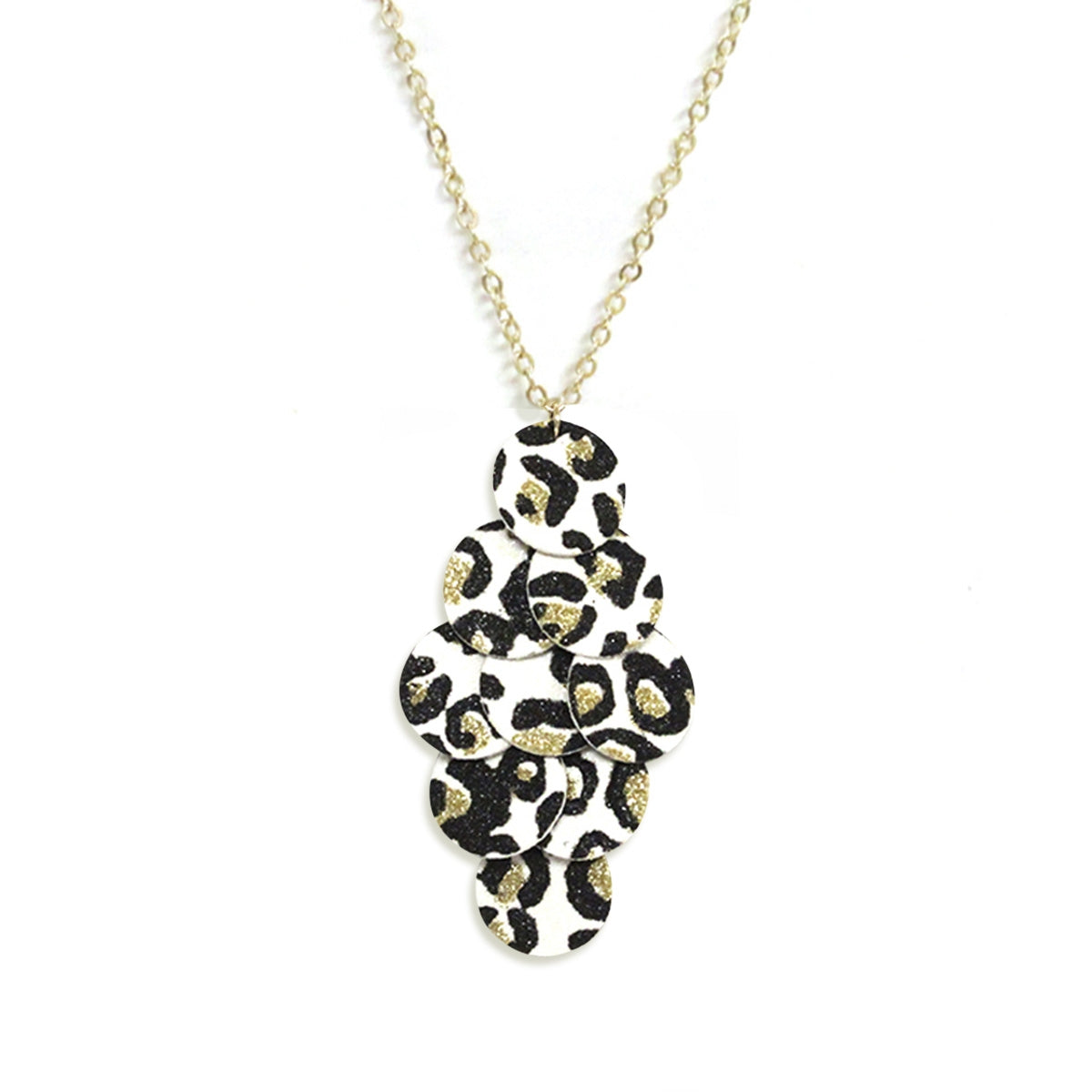 White Leopard Whitney Necklace