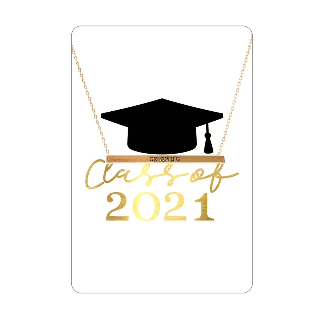 Class of 2021 Keepsake Necklace Card